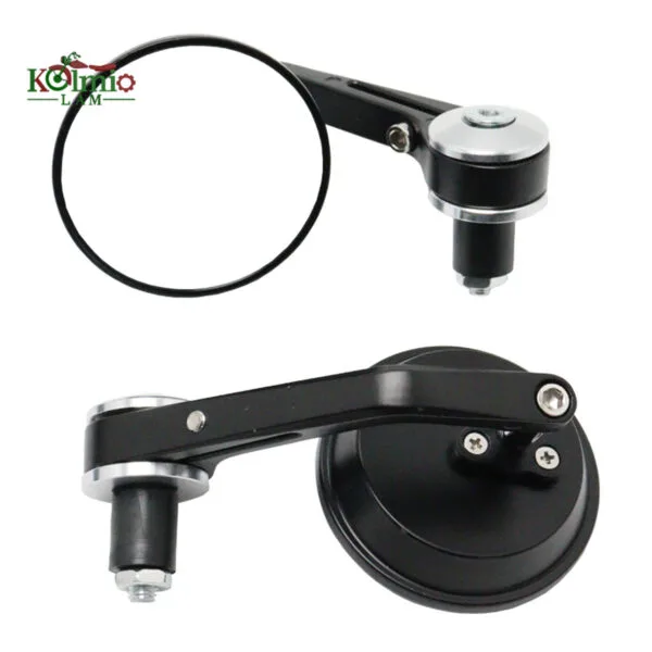 Motorcycle Handlebar Rear View Mirror fit for Vespa Sprint Primavera GTV GTS LT S LX LXV 50 125 250 300IE 360° Alluminum - 图片 4