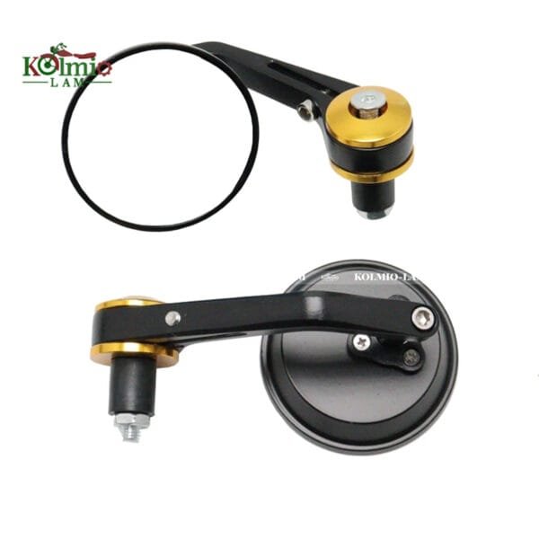 Motorcycle Handlebar Rear View Mirror fit for Vespa Sprint Primavera GTV GTS LT S LX LXV 50 125 250 300IE 360° Alluminum - 图片 3