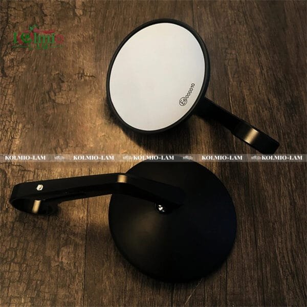 Universal Motorcycle Bar End Mirrors Cafe Racer Motorcycle Rear View Mirrors For Royal Enfield Interceptor 650 Continental GT - 图片 8