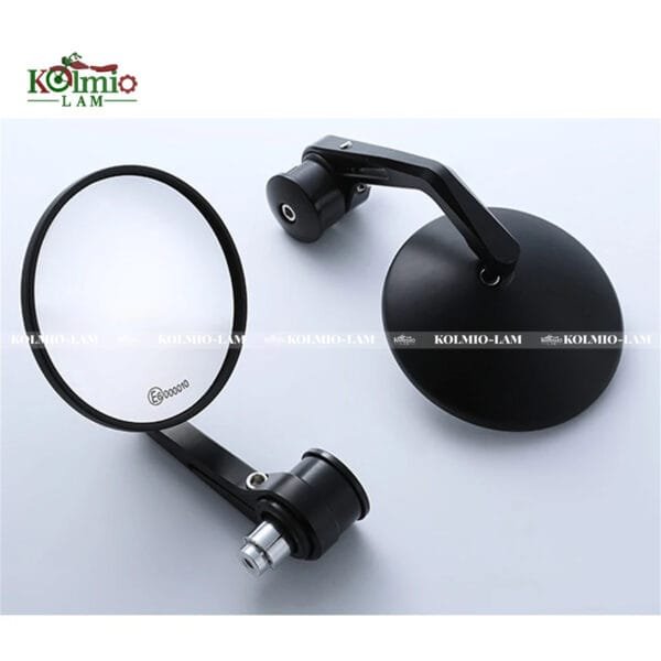 Universal Motorcycle Bar End Mirrors Cafe Racer Motorcycle Rear View Mirrors For Royal Enfield Interceptor 650 Continental GT - 图片 7