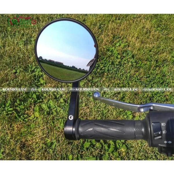 Universal Motorcycle Bar End Mirrors Cafe Racer Motorcycle Rear View Mirrors For Royal Enfield Interceptor 650 Continental GT - 图片 3