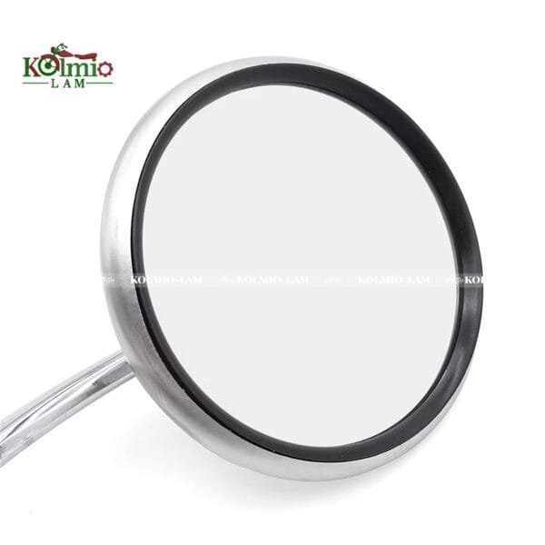 Motorcycle Chrome Aluminum fit for Universal 7/8" 22mm Handle Bar End Side Rear View Mirrors Offroad Cafe Racer Scooter Offroad Bike - 图片 3