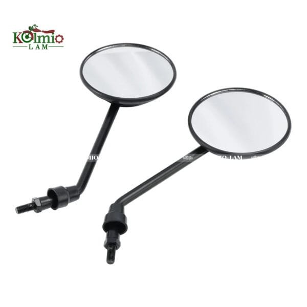 2PCS Long Bicycle Rearview Handlebar Mirrors fit For Mountain Road Bike Motorcycle Adjustable Rearview Mirror M8 Screws - 图片 2