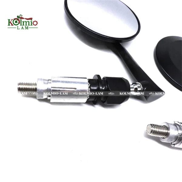 Vintage Motorcycle Modification High Quality fit for  Cnc Coffee Cafe Racer Handlebar Rearview Mirror Car Handlebar Reflective Mirror - 图片 4