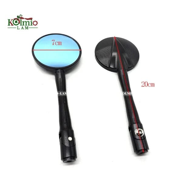 Universal Vintage Pedal Car Rearview Mirror Retrofit Blue Glass Reflective Mirror Suitable fit For Large Sun Vrf150 Vintage Cars - 图片 5