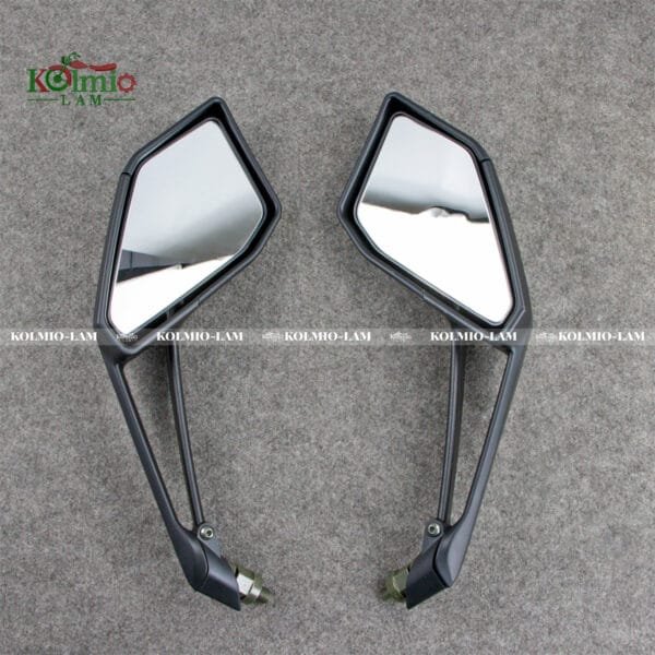 fit For Kawasaki Z1000 2014-2021 Motorcycle Rear View Mirrors Z 1000 High Quality ABS Rearview Mirror Black/Pair 2015 2016 2017 2018 - 图片 6