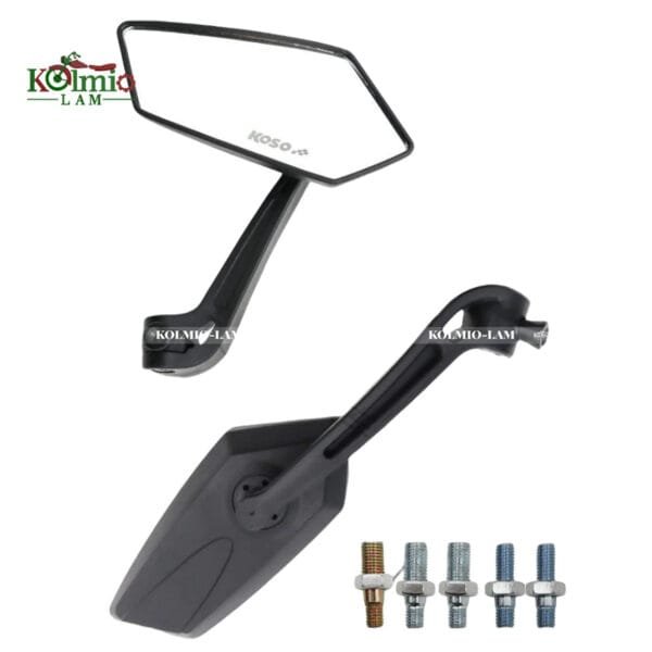 Motorcycle Reverse Mirror Rearview Mirror Pedal Electric Motorcycle fit for Universal Mirror Modification Accessories - 图片 3
