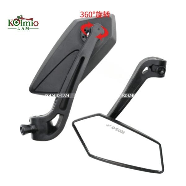 Motorcycle Reverse Mirror Rearview Mirror Pedal Electric Motorcycle fit for Universal Mirror Modification Accessories - 图片 4