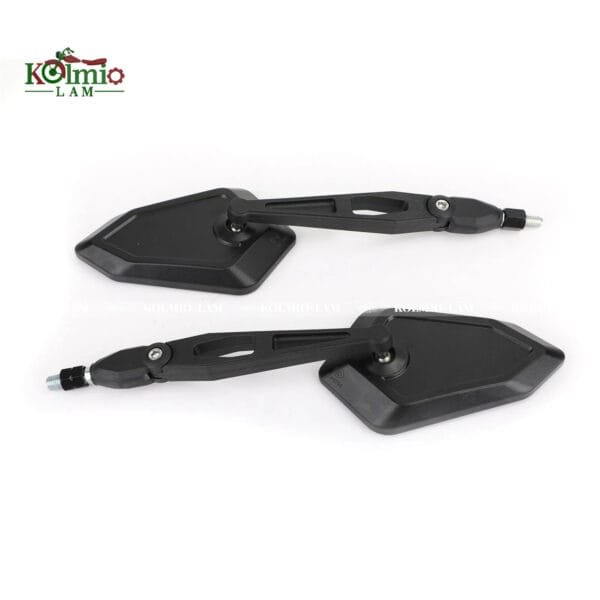 M8 M10 Motorcycle Scooter Street Bike Rear View Side Mirrors fit for Yamaha MT09 Honda Suzuki Kawasaki KL600 KLR600 BMW Aprilia - 图片 5