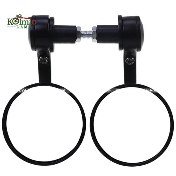 Universal 22mm 7/8" Motorcycle Rearview Side Mirrors Motorbike Round Bar End Mirror Fit For Triumph Bonneville Bobber / T100 - 图片 5