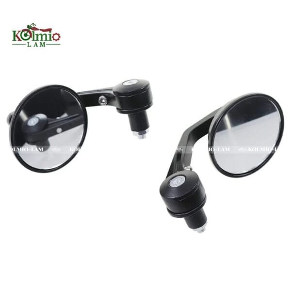 Universal 22mm 7/8" Motorcycle Rearview Side Mirrors Motorbike Round Bar End Mirror Fit For Triumph Bonneville Bobber / T100 - 图片 3
