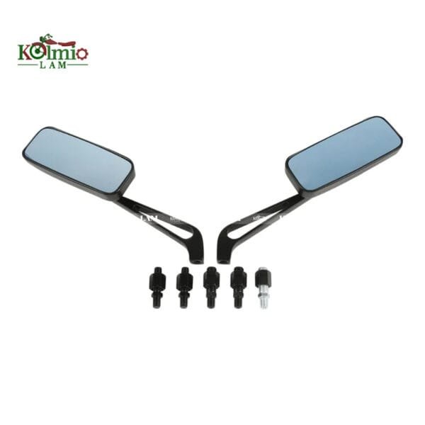 8mm 10mm Motorcycle Rear view Side Mirrors fit for Harley Honda Yamaha Kawasaki Street Sports Bike Chopper Cruiser Universal - 图片 3