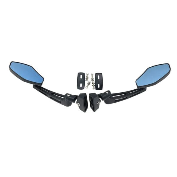 6mm CNC Universal Motocycle Rearview Side Mirrors fit For Honda Yamaha FZR YZF 600R R1 R6 R6S Suzuki GSXR 600 750 1000 Kawasaki - 图片 2
