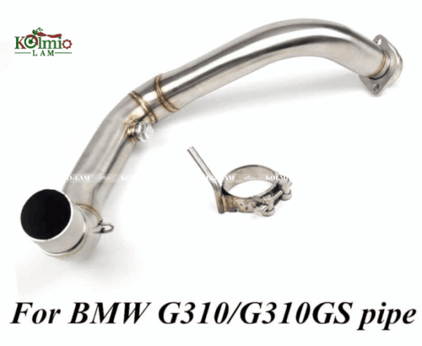Fit For BMW  G310/G310GS 2017-2021  Slip-on Motorcycle Exhaust Muffler Mid Link Pipe