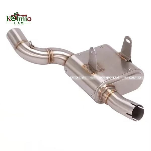 Fit  for motorcycle modified exhaust, chase 600 back pressure drum middle section exhaust pipe, race 600 middle section tail section exhaust - 图片 4