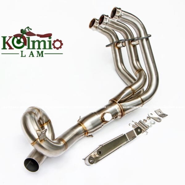 Fit for Yamaha MT09 XSR900 TRACER900 900GT  front exhaust pipe connected - 图片 4