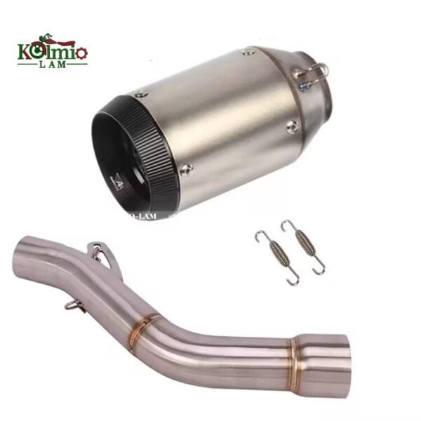 Fit for 600 mid-section swing + polygonal circular exhaust  dedicated swing mid-section exhaust pipe, modified tail section - 图片 4