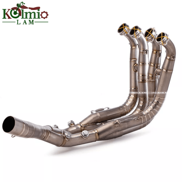 Fit for BMW S1000RR 2009-2016 S1000R exhaust front section titanium steel - 图片 2