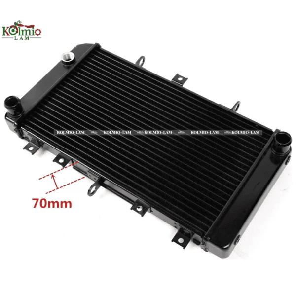New engine cooling radiator suitable Fit  for KAWASAKI Z750 04-06/Z750S 05-07 water tank - 图片 3