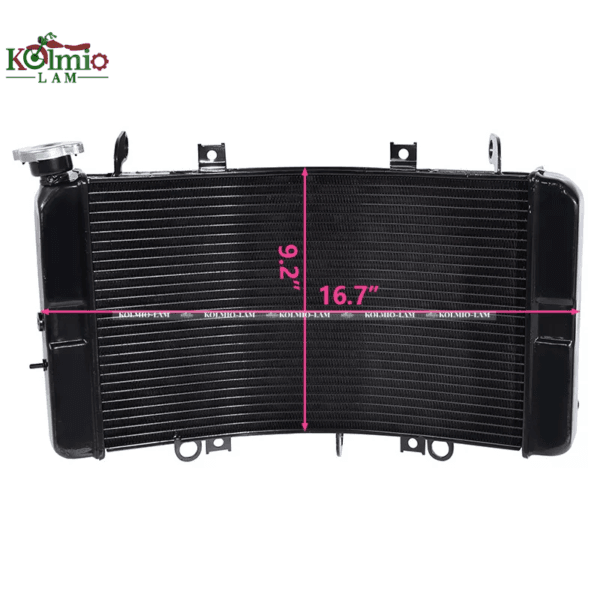 Black RadiatorS  UZUKI Fit For GSXR1300 08-17 HAYABUSA 08 Radiator - 图片 4