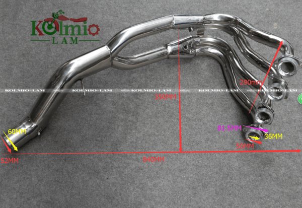 Link Pipe Modified Muffler Front Tube S 1000 S1000 RR Fit For BMW S1000RR 2009 - 2018 Motorcycle Full System Exhaust - 图片 3
