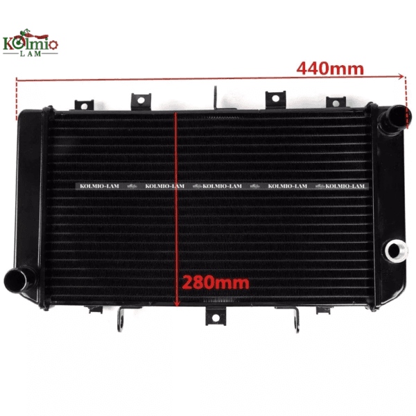 New engine cooling radiator suitable Fit  for KAWASAKI Z750 04-06/Z750S 05-07 water tank - 图片 5