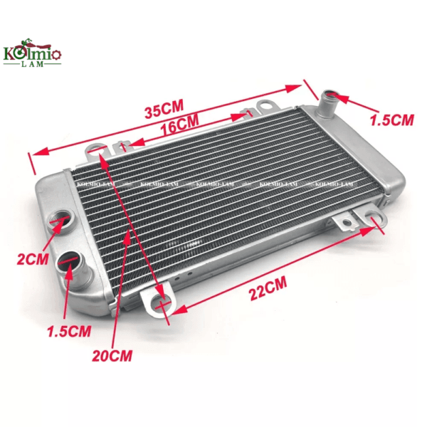 Fit For Kawasaki Ninja  KAWASAKI NINJA250 08-12 Radiator  New Aluminum Engine Radiator Cooler - 图片 5