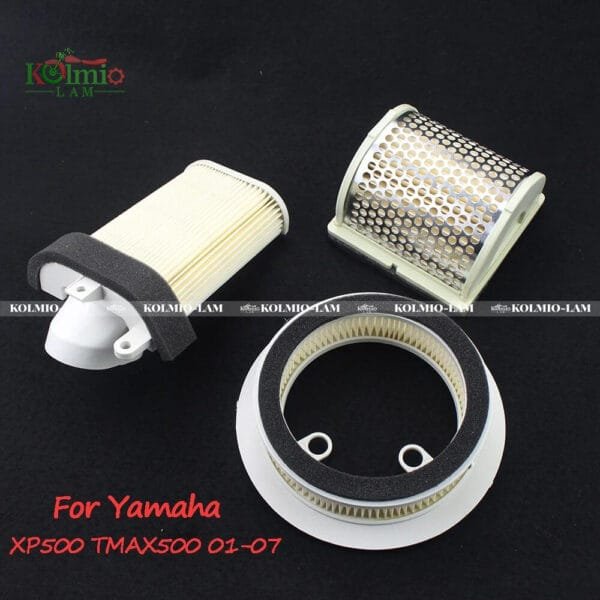 Motorcycle 1 Set Air Intake Filter Cleaner Motorbike Cotton Gauze Air Filter Fit For Yamaha XP500 TMAX500 T-Max 500 2001-2007