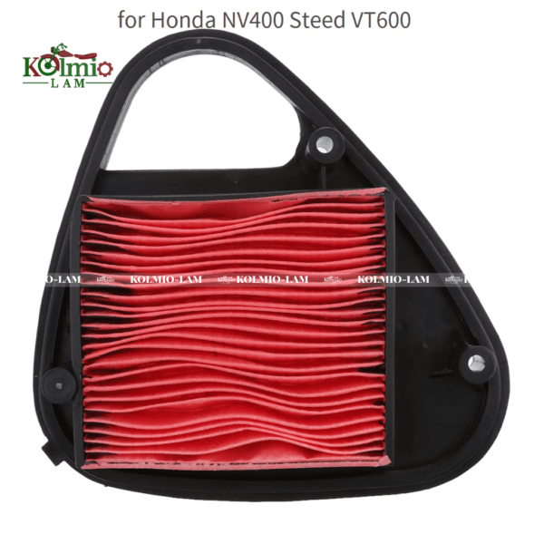 1 Pcs Motorcycle Air Filter Cleaner Element  Fit For Honda NV400 Steed VT600 Plastic+Filter Paper 7.6 x 7.7 Inch - 图片 10