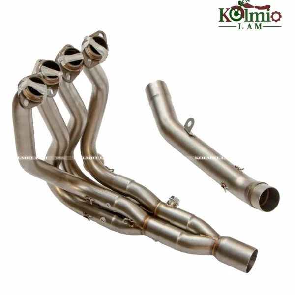 Motorcycle Exhaust System Header Front Link Pipe Fit For Kawasaki Z800  13-21 - 图片 3