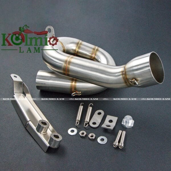 Fit for Yamaha MT09 XSR900 TRACER900 900GT  front exhaust pipe connected - 图片 5