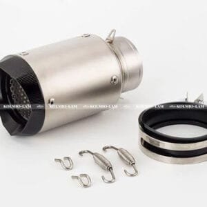 Fit for 600 mid-section swing + polygonal circular exhaust  dedicated swing mid-section exhaust pipe, modified tail section