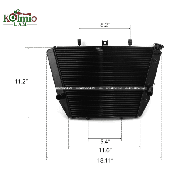 Aluminum Radiator Cooler Cooling  SUZUKI  Fit For GSXR1000 09-16/K9 Radiator - 图片 3