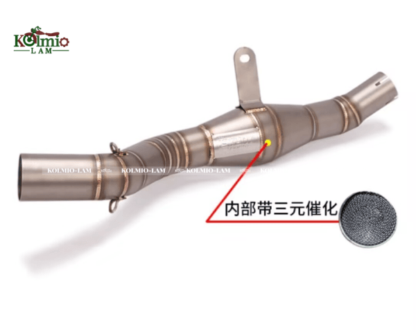 Fit  for motorcycle modified exhaust, chase 600 back pressure drum middle section exhaust pipe, race 600 middle section tail section exhaust