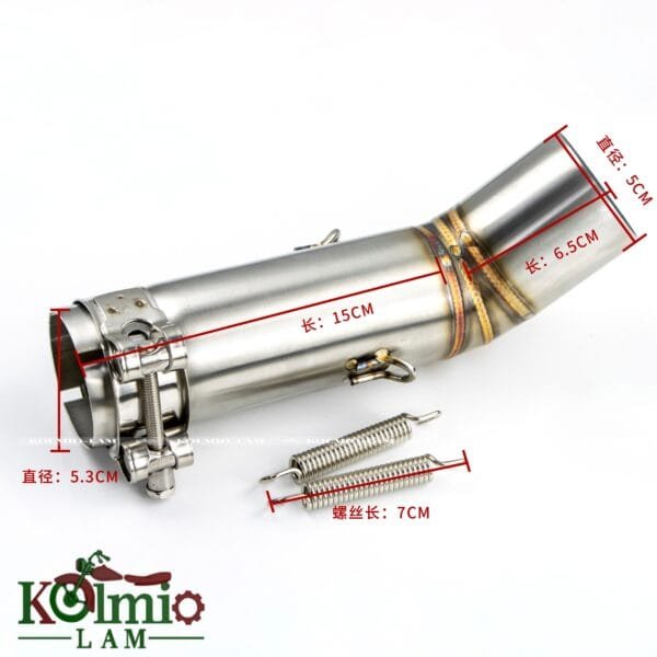 Motorcycle Exhaust Muffler Middle Link Pipe K11 Fit for GSXR600/750 2011-2021 - 图片 2