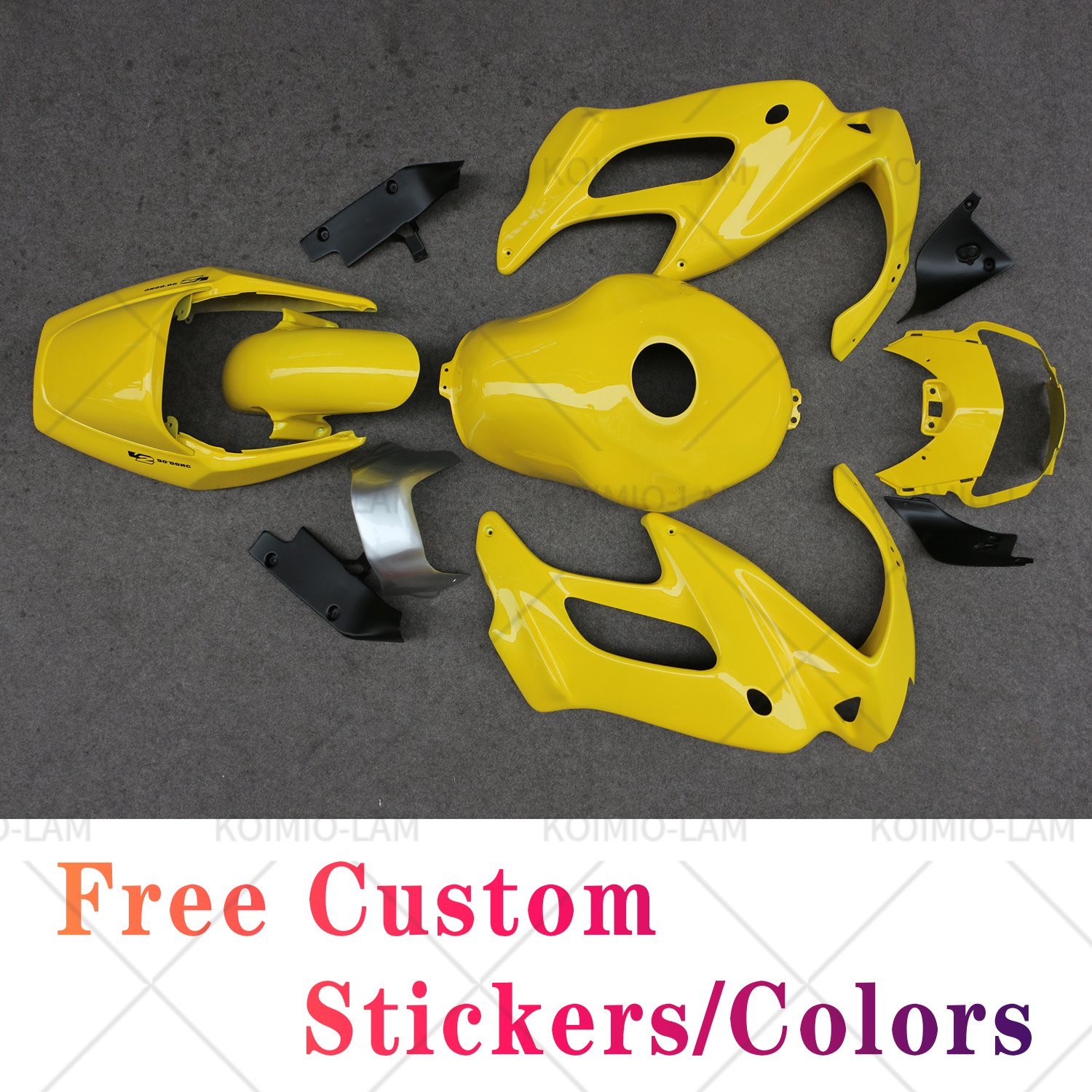 Fit For HONDA SuperHawk 1997 - 2005 VTR1000F Motorcycle Fairing Bodywork Set VTR1000 F VTR 1000