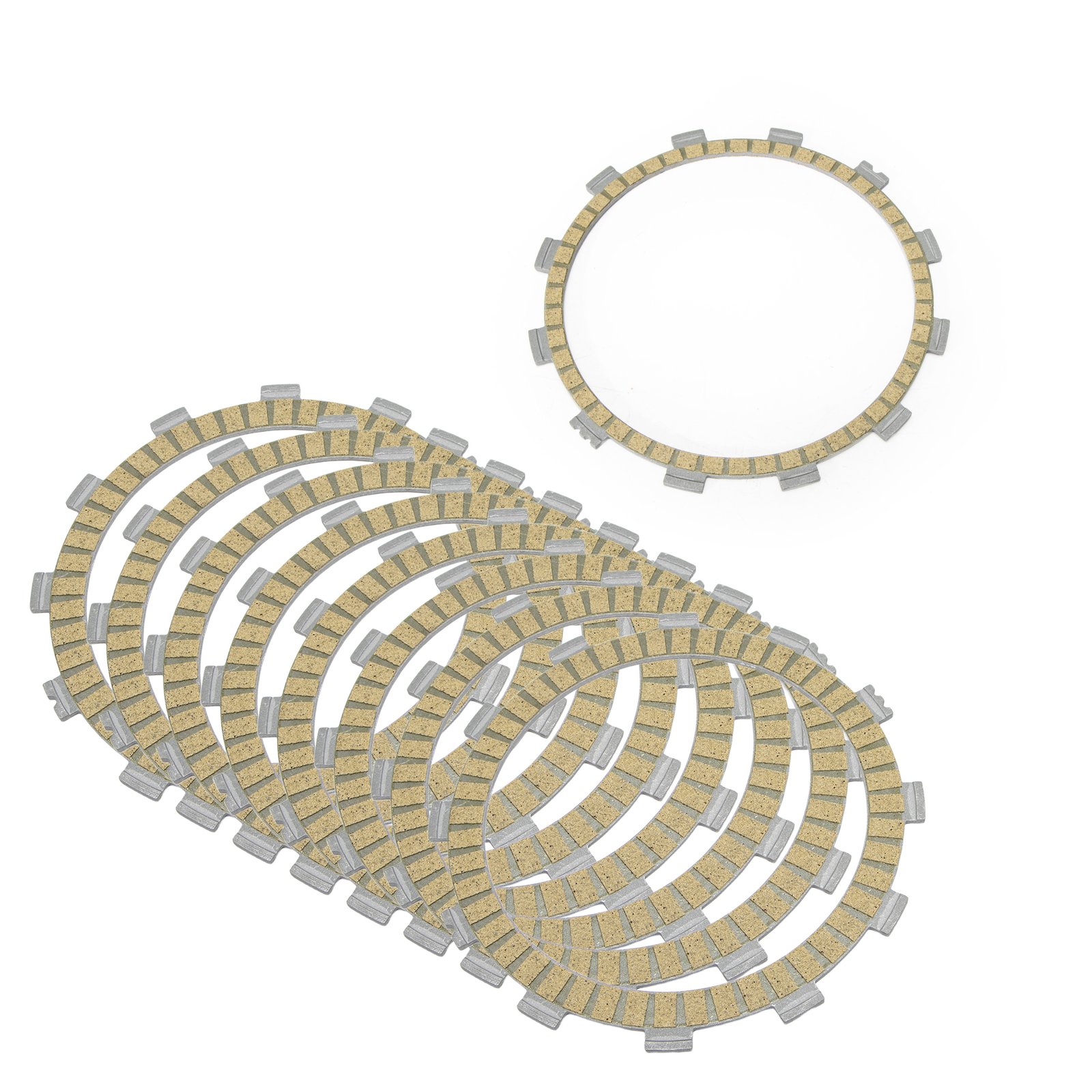 Clutch Plate Set Paper Based Fit for Yamaha R1 2004-2008 FZ1N 2006-2013 - 图片 3
